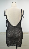 Knit Cami Mini Beach Dress Cover Up