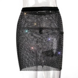 Sexy Sparkling Mini Skirt