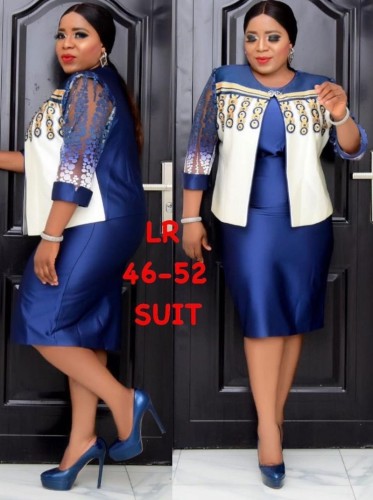 African Style Two Piece Dress
