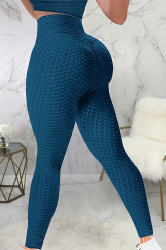 High Waist Scrunch Butt Textured Yoga Leggings