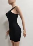 Black Sexy Bodycon Mini Sleeveless Dress