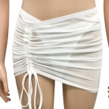 White Sexy 3PCS Skirt Set