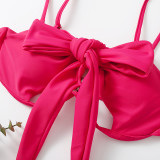 Two Way Hot Pink Sexy V-Bar Bikini Top