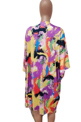 Polychrome Print Long sleeve Light Outerwear