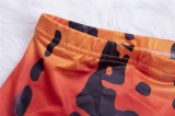 Tie Dye Bodycon Tank Top and Maxi Skirt Two Piece Set
