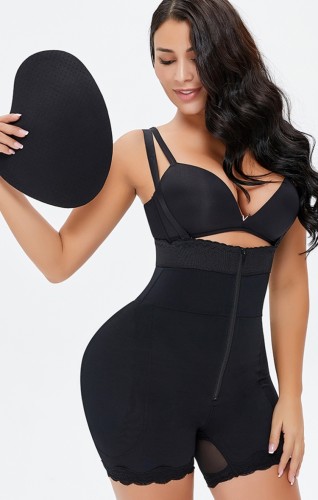 Black Straps Under Bust Tummy Control Shaper