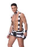 Cosplay Sexy Prisoner Suit Men's Lingerie