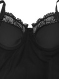 Black Lace Cami Underwear Bodysuit Shapewear