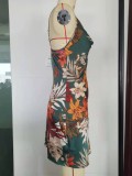 Floral Cami Mini Bodycon Dress