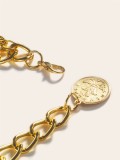 Trendy Gold Chains Waist Belt