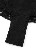 Black Underbust Waist Cami Lace Shorts