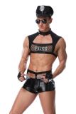 Sexy Cosplay Police Suit Men's Lingerie