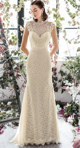 White Floral Lace Sleeveless Maxi Dress