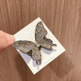 Butterfly Rhinestone Hairpin