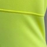 Yellow Keyhole Long Sleeves Mermaid Long Evening Dress