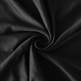 See Through Mesh Patch O-Neck Sleeveless Black Sheath Mini Dress
