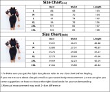 Print Black Round Neck Puffed Sleeve Slit Sheath Midi Dress