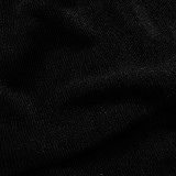 Black O-Ring Halter Backless Cami Irregular Crop Top