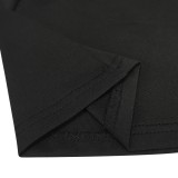 Black One Shoulder Sleeveless Silt Bodycon Maxi Dress