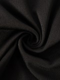 Black Cami Sleeveless Mini Slinky Dress