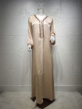 Beaded Embroidered Middle East Abaya Muslim Dress