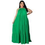 Plus Size Cami Sleeveless Maxi Dress