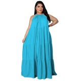Plus Size Cami Sleeveless Maxi Dress