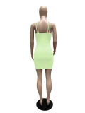 Short Sleeve Cami Mini Dress