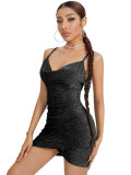 Backless Cami Bodycon Mini Dress