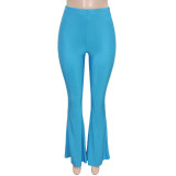 High Waist Flare Pants