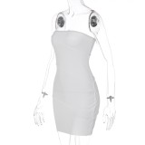 Strapless Bodycon Mini Dress