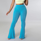 High Waist Flare Pants