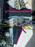 Sexy Straps Wrap Bikini Set