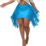 Women's Fringe Skirt Bodycon Sexy Skirt