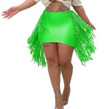 Women's Fringe Skirt Bodycon Sexy Skirt