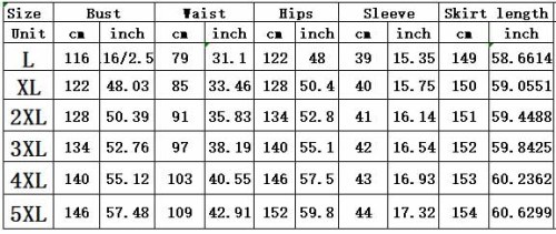 Plus Size Leopard Print V-neck Half Sleeve Maxi Dress