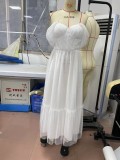 White Sexy Off Shoulder Long Prom Dress