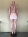 Rhinestone Beaded Halter Low Back Sexy Club Dress