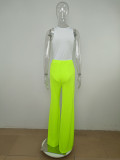 Loose High Waist Wide Leg Pants Bell Bottom Pants