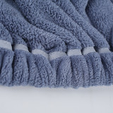 80*150CM Mens Soft Coral Fleece Wrap Bath Towels with Pocket Blanket for Swimming