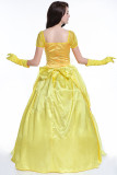 Belle Princess Movie Cosplay Womens Halloween Costume