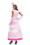 Mario Princess Movie Cosplay Womens Halloween Costume