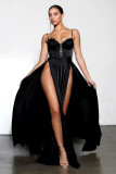 Sexy Cami Slit Formal Party Long Evening Dress