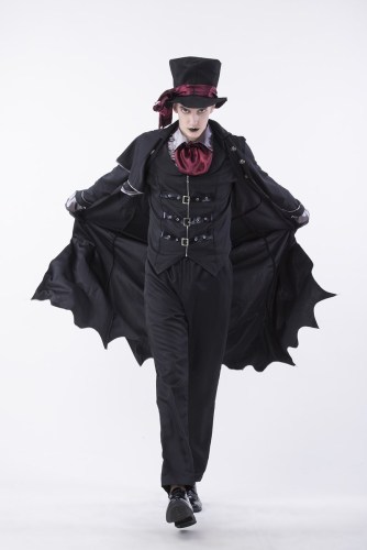 Cosplay Men's Noble Vampire British Dark Gentleman Halloween Costume