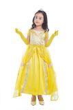 Little Girl's Kid's Belle Princess Movie Cosplay Costume