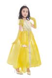 Little Girl's Kid's Belle Princess Movie Cosplay Costume
