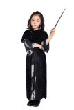 Little Girls Skeleton Witch Dress Cosplay Costume