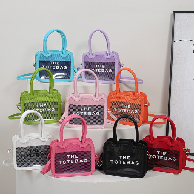 Hot Sale Women Handbags Ladies Print Square Tote Bag