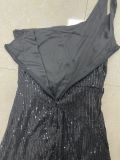 One Shoulder Sequin Bodycon Party Dress