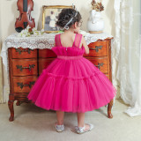 Girls Dress Mesh Birthday Princess Dress Children's Dress